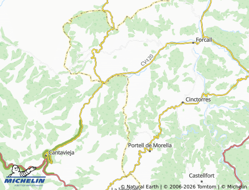 Mapa MICHELIN La Cuba - ViaMichelin