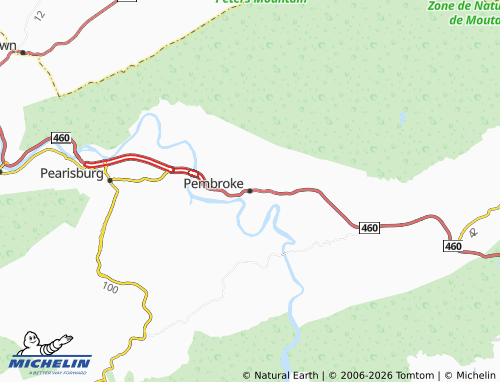 Mapa MICHELIN Pembroke - ViaMichelin