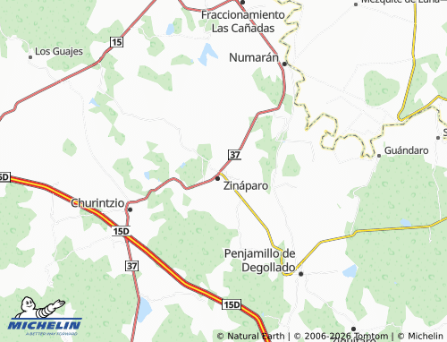 Mapa MICHELIN Las Rosas - ViaMichelin
