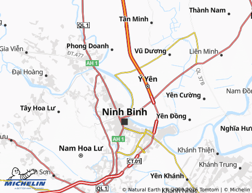Kaart MICHELIN Ninh Khang - ViaMichelin
