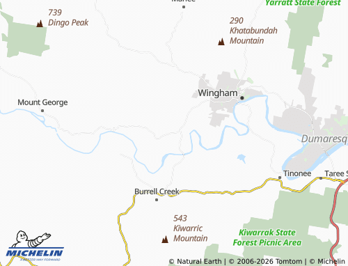 Mapa MICHELIN Killawarra - ViaMichelin