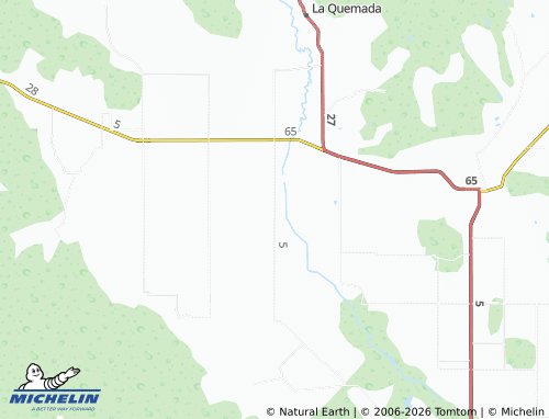 Mappa MICHELIN Campo Número Ciento Cinco - ViaMichelin