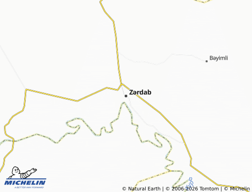 Mappa MICHELIN Zərdab - ViaMichelin