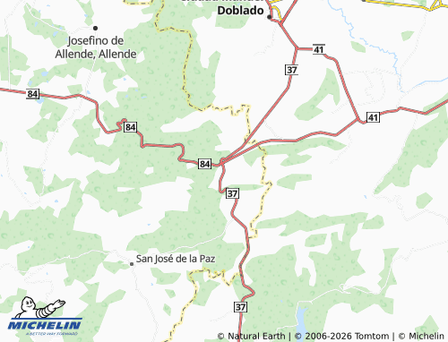 MICHELIN Ayo El Grande map - ViaMichelin
