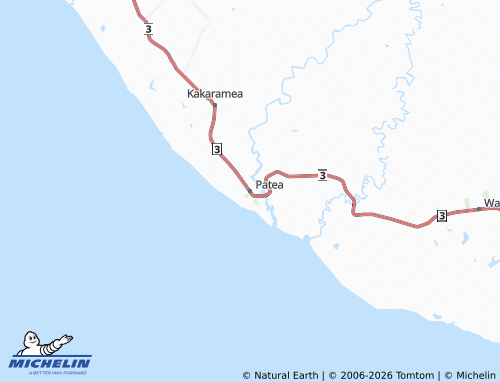 Mapa MICHELIN Patea - ViaMichelin