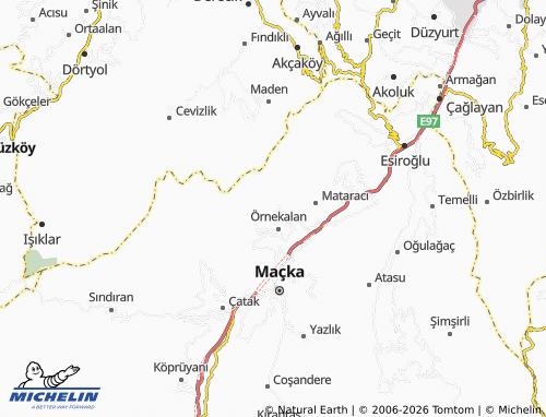 Mappa MICHELIN Sevinç - ViaMichelin