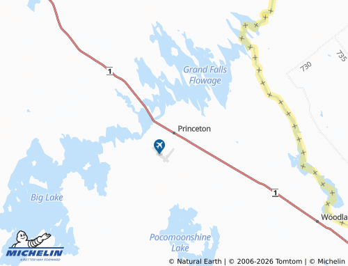 Mappa MICHELIN Princeton - ViaMichelin