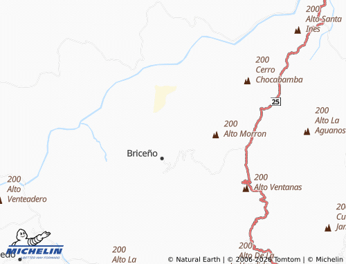 Mappa MICHELIN Quebraditas - ViaMichelin