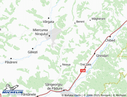 MICHELIN-Landkarte Rigmani - ViaMichelin