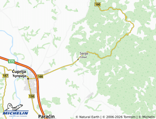 Mapa MICHELIN Senje - ViaMichelin