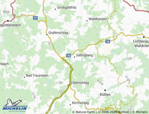 Mapa MICHELIN Sallingberg - ViaMichelin