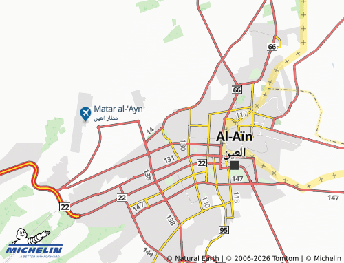 MICHELIN Umm Al Sidir map - ViaMichelin