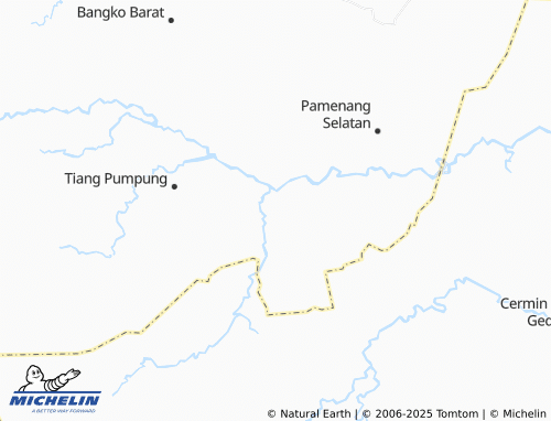 MICHELIN Rantau Limau Kapas map - ViaMichelin