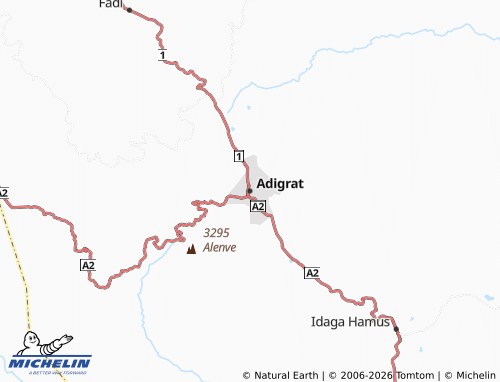 MICHELIN-Landkarte Adigrat - ViaMichelin