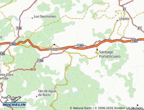 Mapa MICHELIN Ampliación Camelinas - ViaMichelin