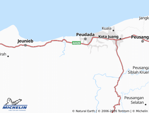 Mapa MICHELIN Tanjong Seulamat - ViaMichelin