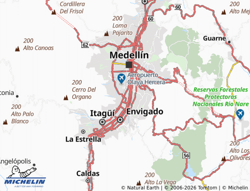 Carte MICHELIN Cristo Rey - ViaMichelin
