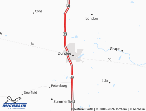 Mappa MICHELIN Dundee - ViaMichelin