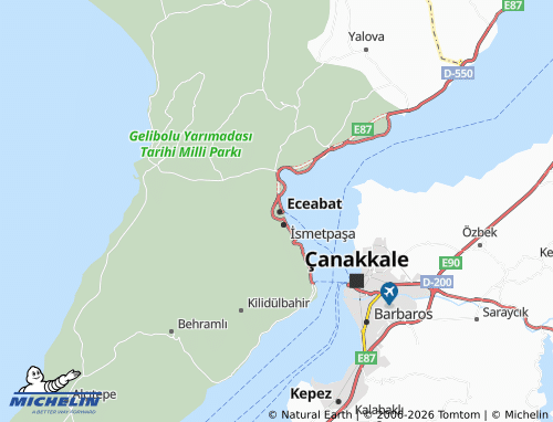 MICHELIN Kemalpaşa map - ViaMichelin