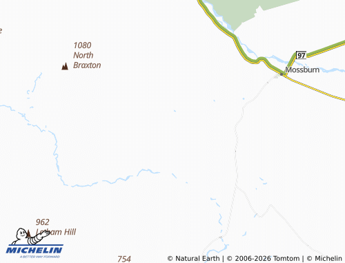 Mapa MICHELIN Braxton - ViaMichelin