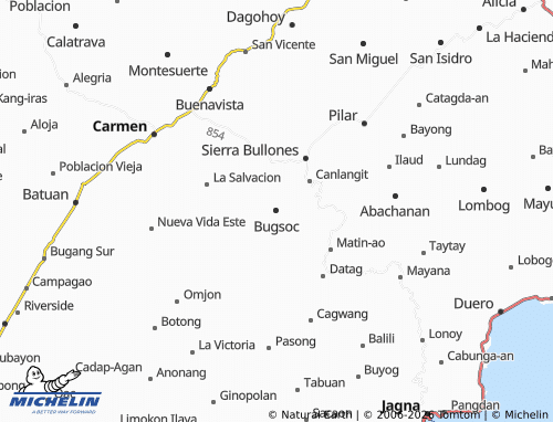 Mappa MICHELIN Bugsoc - ViaMichelin