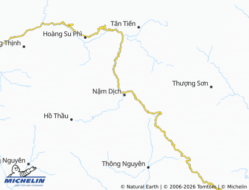 Mapa MICHELIN Nậm Dịch - ViaMichelin