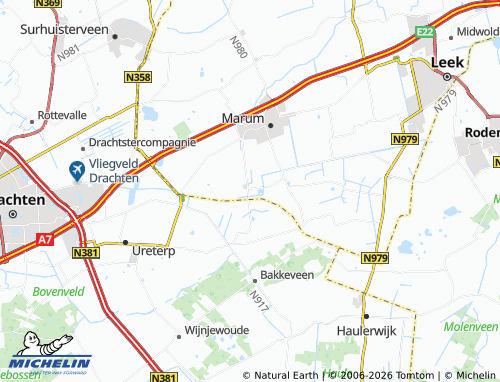 Carte MICHELIN De Wilp - ViaMichelin