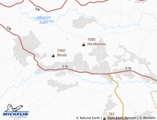Mapa MICHELIN Mavhina - ViaMichelin