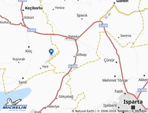 MICHELIN Gölbaşı map - ViaMichelin