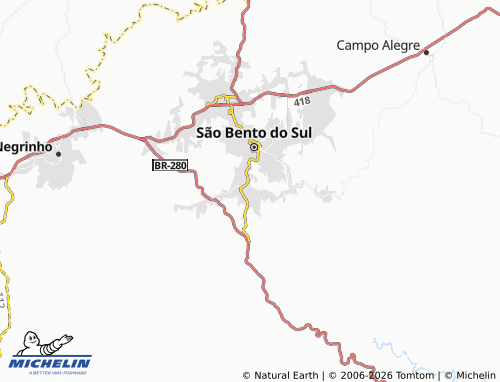 Mapa MICHELIN Serra Alta - ViaMichelin