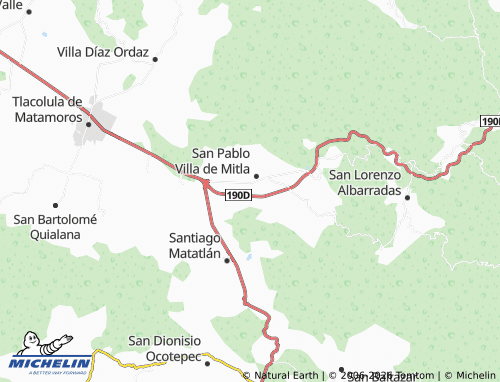 Mapa MICHELIN Agua Blanca - ViaMichelin