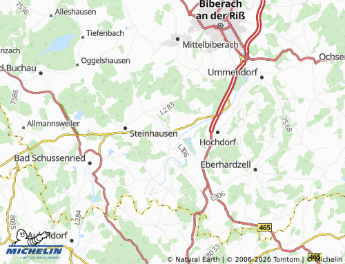 Mapa MICHELIN Ingoldingen - ViaMichelin