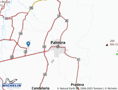 Carte MICHELIN Urbanización Samanes de La Merced - ViaMichelin