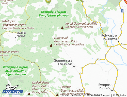 Carte MICHELIN Karpi - ViaMichelin