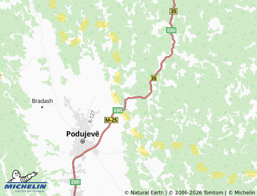 Carte MICHELIN Merdare - ViaMichelin