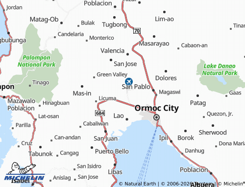 MICHELIN Libertad map - ViaMichelin