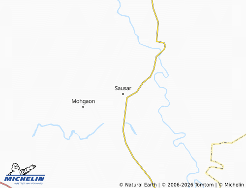 Mappa MICHELIN Sausar - ViaMichelin