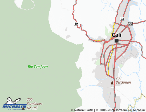 Carte MICHELIN Los Andes - ViaMichelin