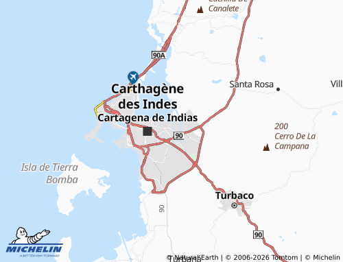 Carte MICHELIN José Obrero - ViaMichelin