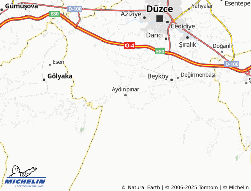 MICHELIN Aydınpınar map - ViaMichelin
