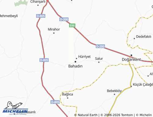 MICHELIN Hürriyet map - ViaMichelin