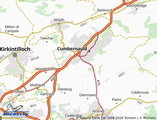 MICHELIN Condorrat map - ViaMichelin