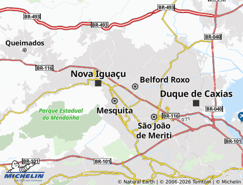 Carte MICHELIN Jacutinga - ViaMichelin