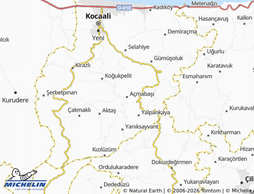 Mappa MICHELIN Açmabaşı - ViaMichelin