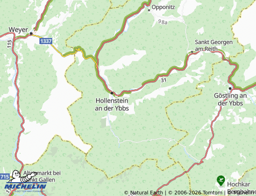 Mappa MICHELIN Thomasberg - ViaMichelin