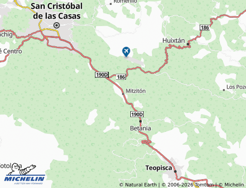 Mappa MICHELIN Mitzitón - ViaMichelin