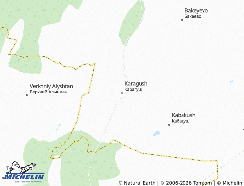 MICHELIN-Landkarte Karagush - ViaMichelin