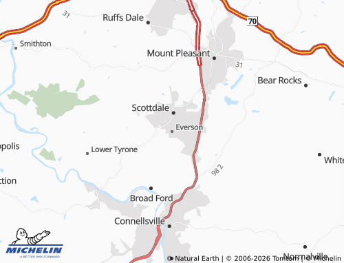 Mappa MICHELIN Everson - ViaMichelin