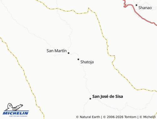 Mappa MICHELIN Shatoja - ViaMichelin