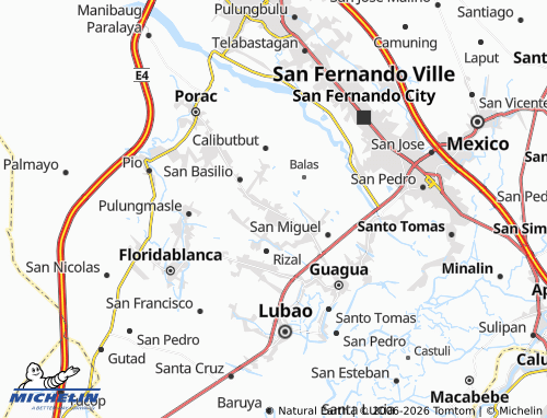 MICHELIN San Matias map - ViaMichelin